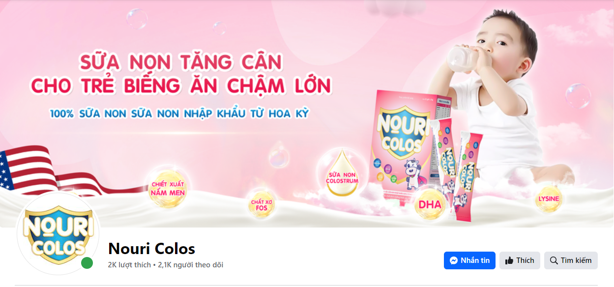 Facebook chính thức của Nouri Colos